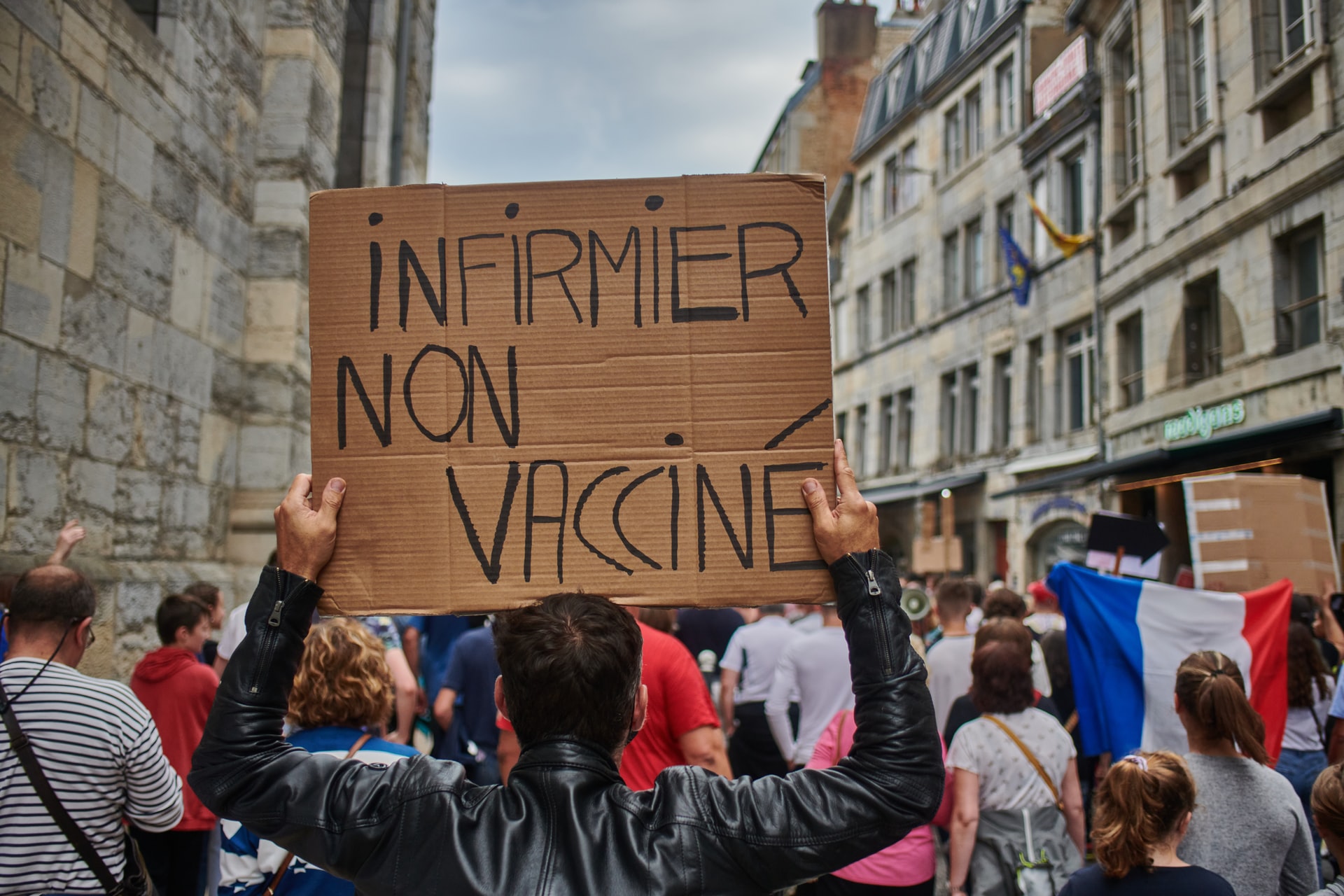 Anti-COVID vaccine protests in France