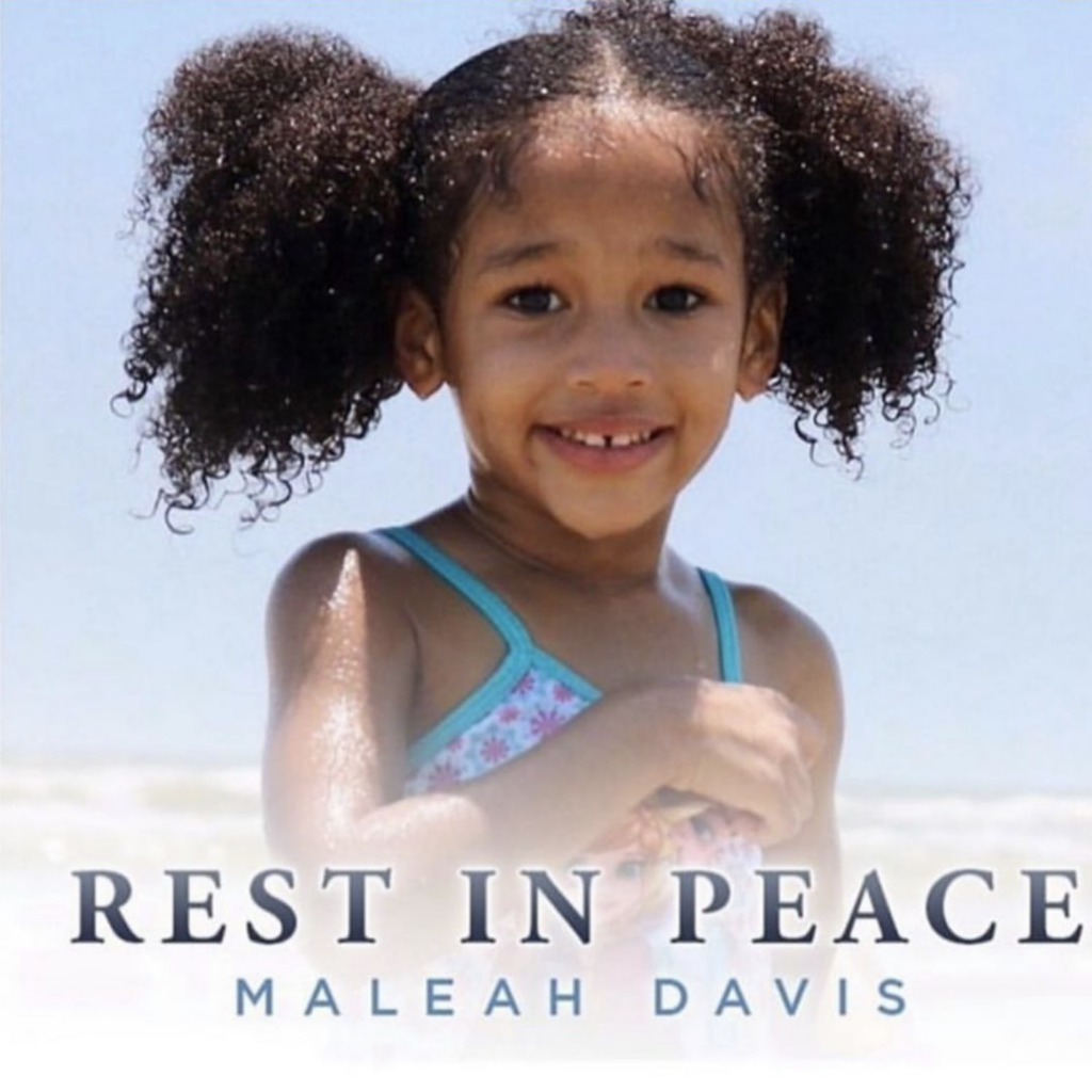 maleah davis in memoriam instagram post by TI